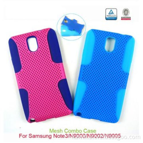 Mesh Combo 2-in-1 PC + Silicone Cover for Samsung Galaxy Note 3